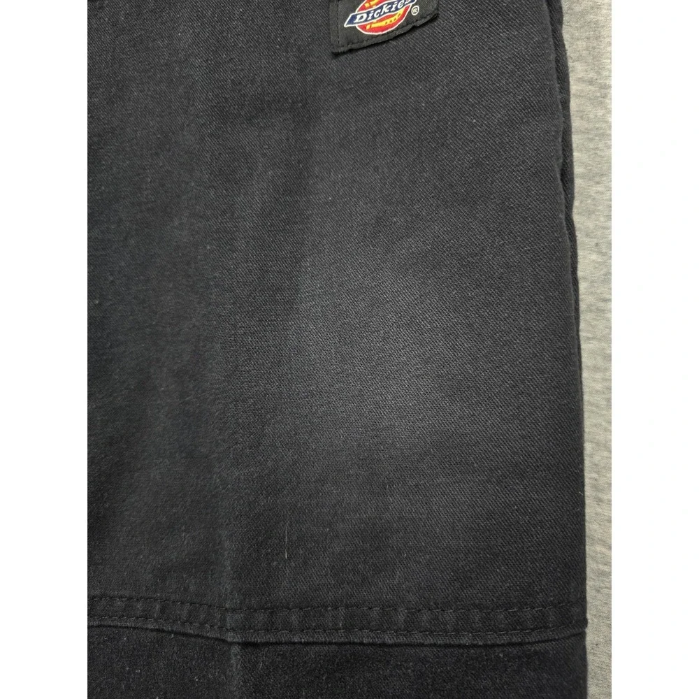 Dickies WP882 Slim Straight Work Pants Black 34x34 Men's Work Wear Flaws
